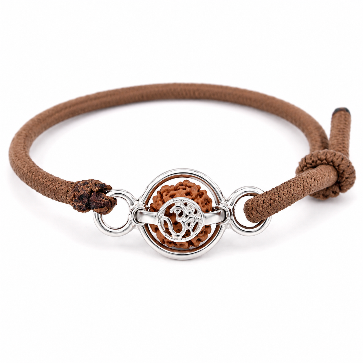 Rudraksha (Java) à 3 yeux (Java) et équilibré le feu intérieur