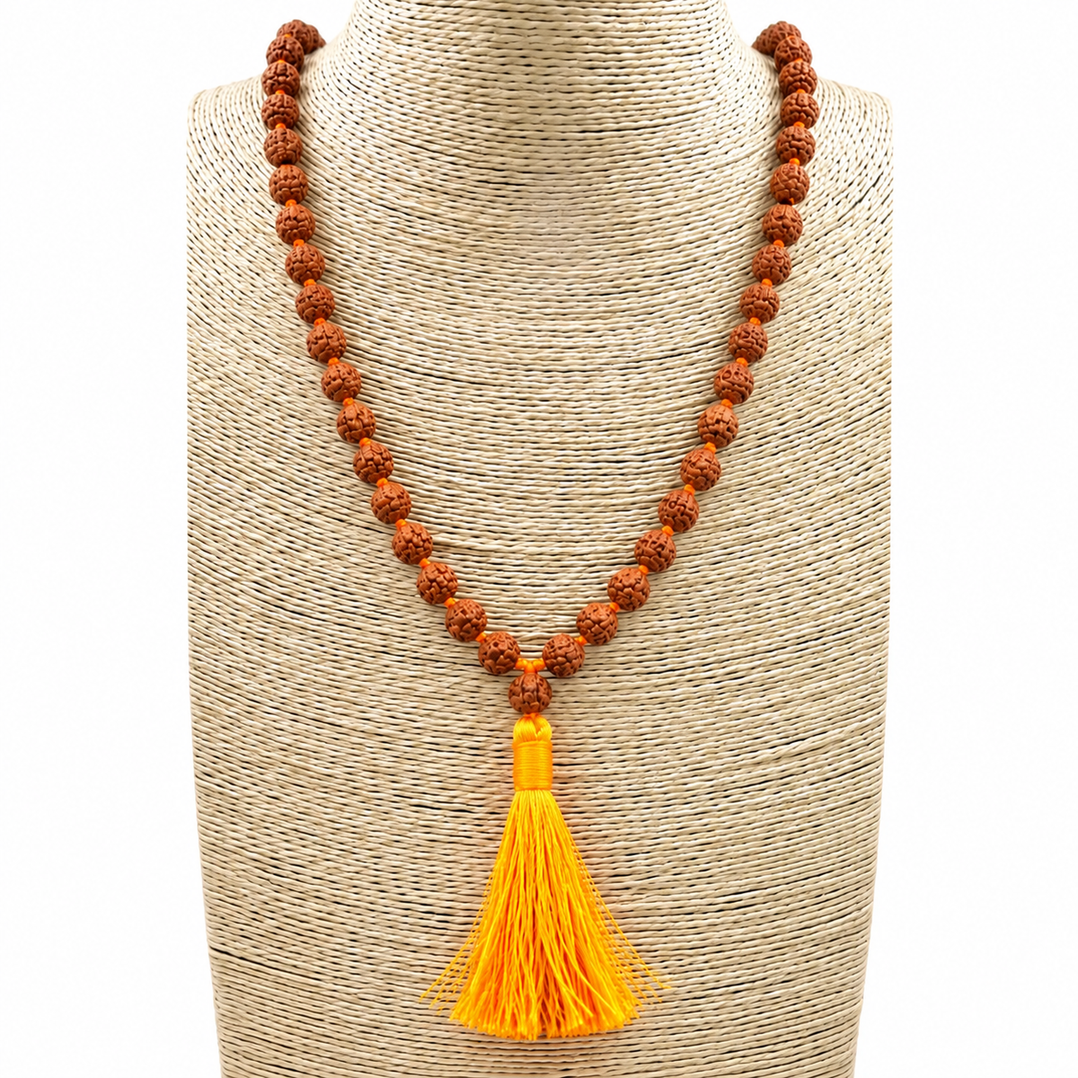 5-ojo Rudraksha-mala-para agentes de equilibrio y potencia