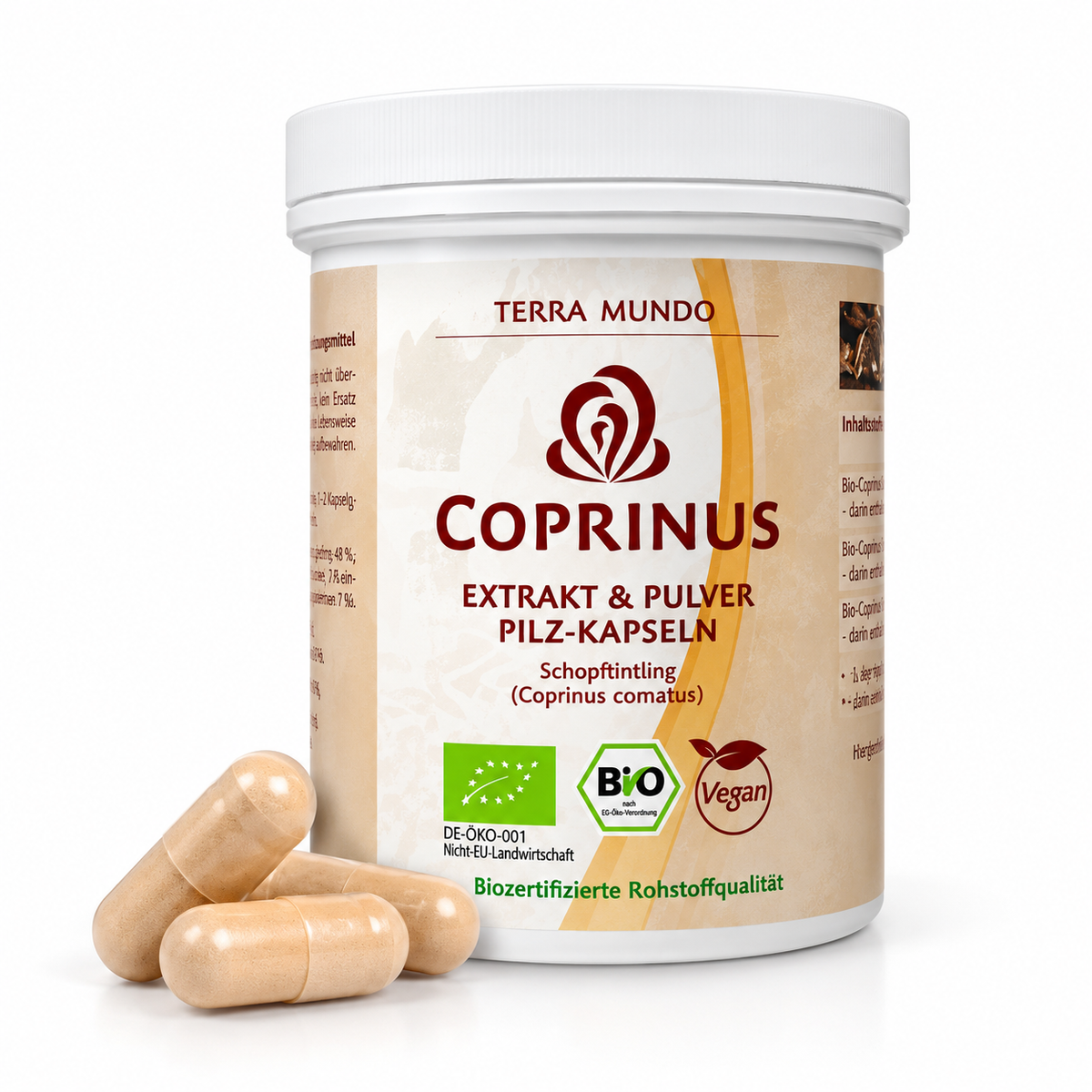 Bio Coprinus – Hochwertiger Vitalpilz mit natürlichem Vitamin C