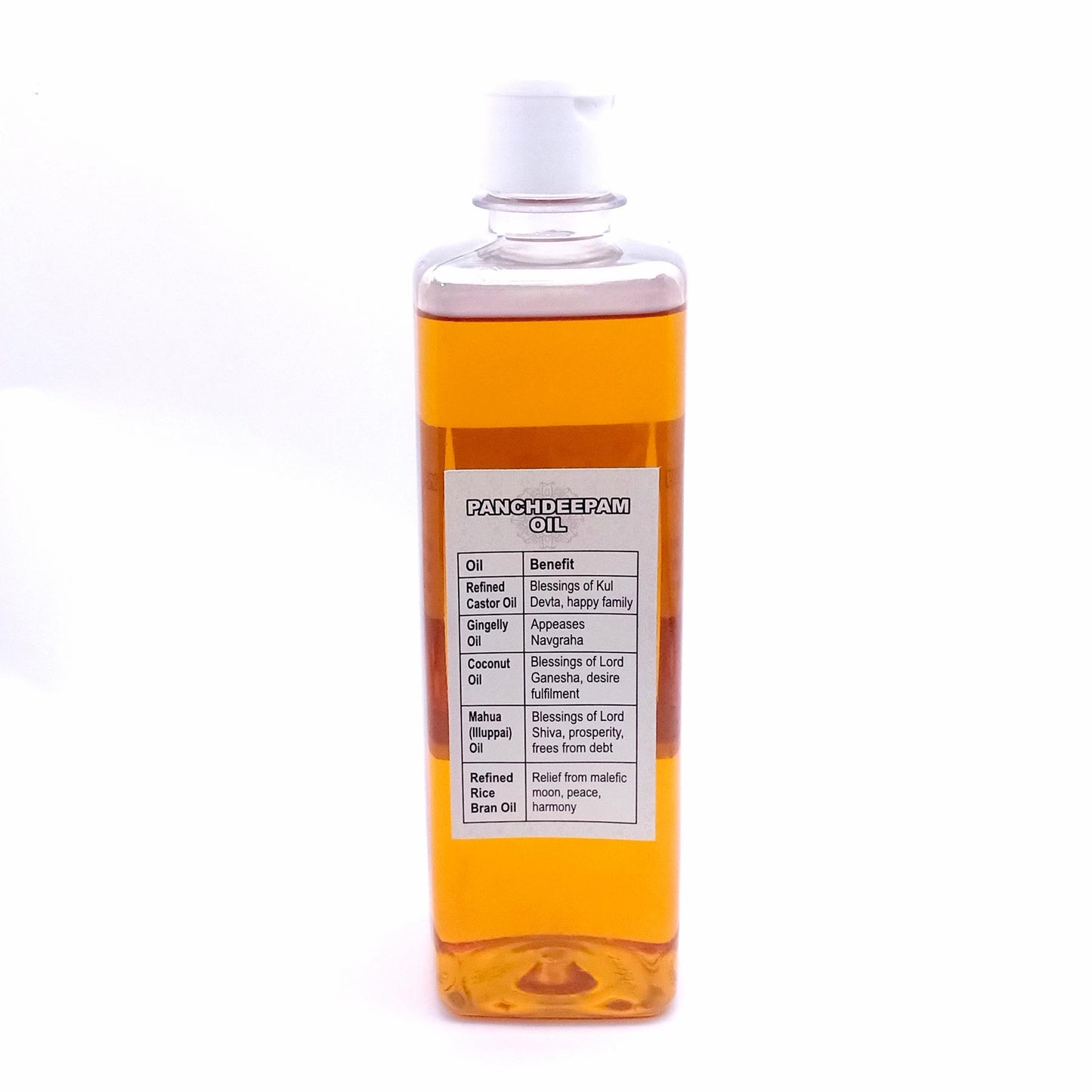 Huile de lamper Dheepam 500 ml