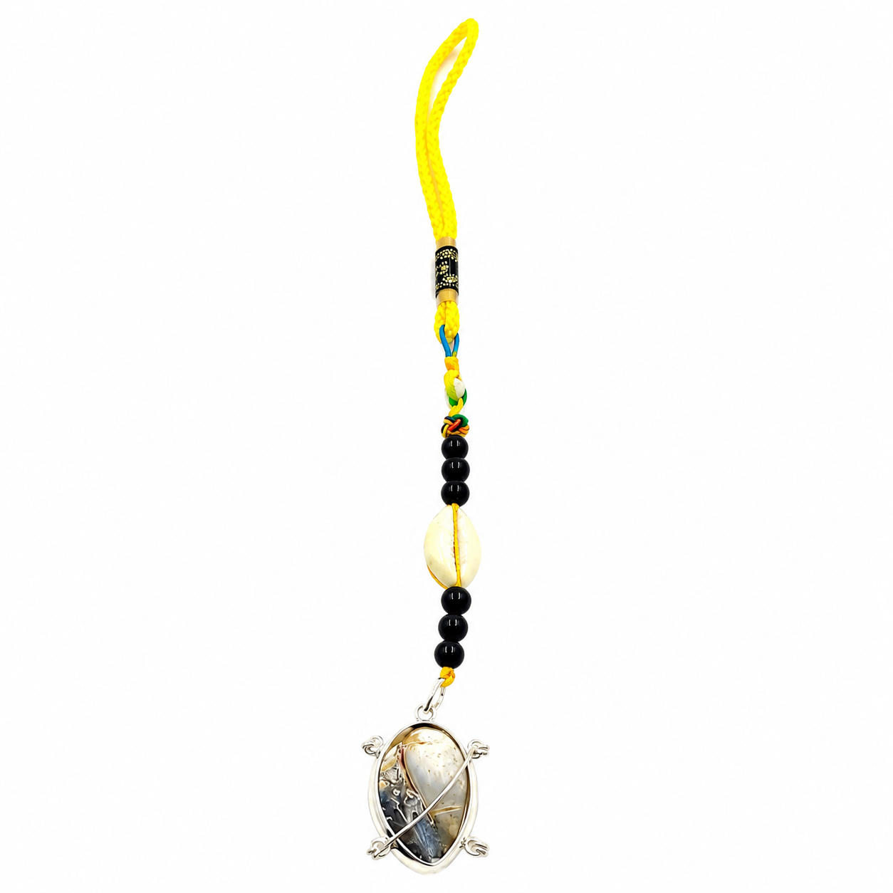 Pendentif Heera Shankh - pour la prospérité et l'abondance
