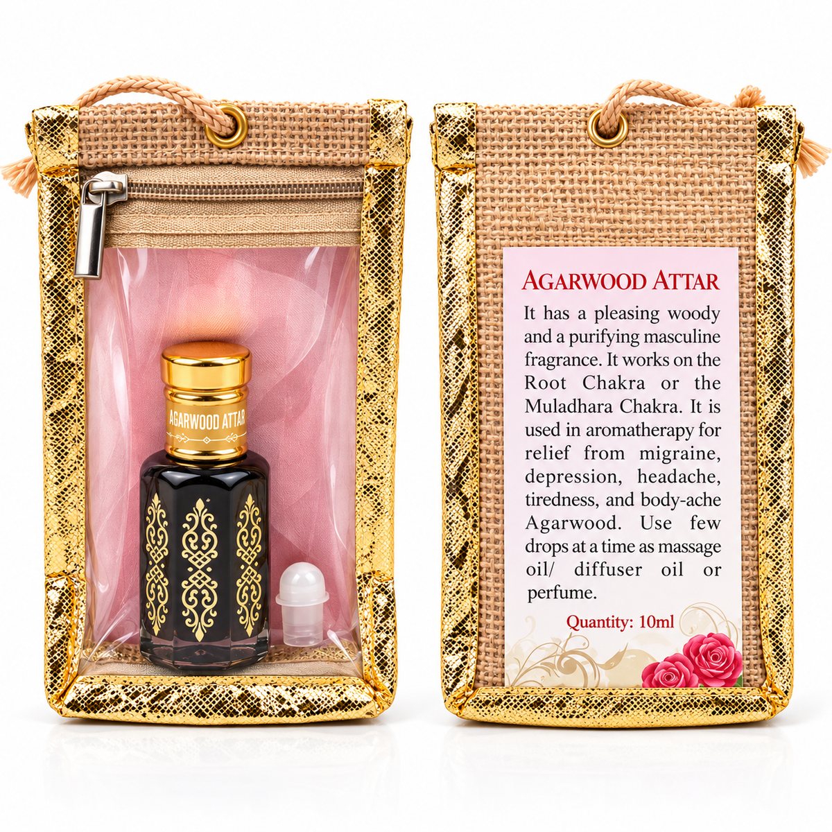 Oil of the eagle wood tree for activating the root chakra