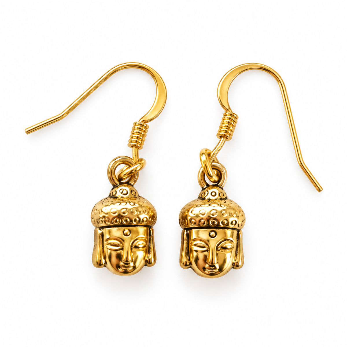 Beautiful earrings "Buddha"