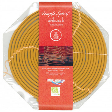 Smell spirals for a whole day - smoking like in temples