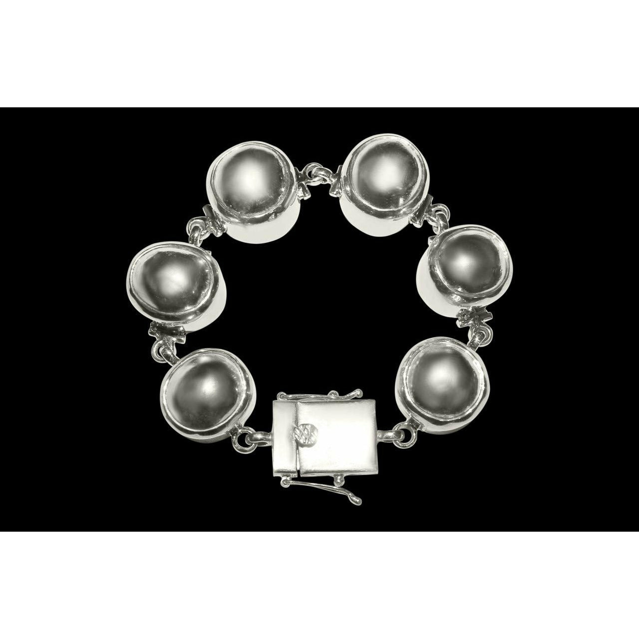 Pulsera para parad hecho de perlas grandes