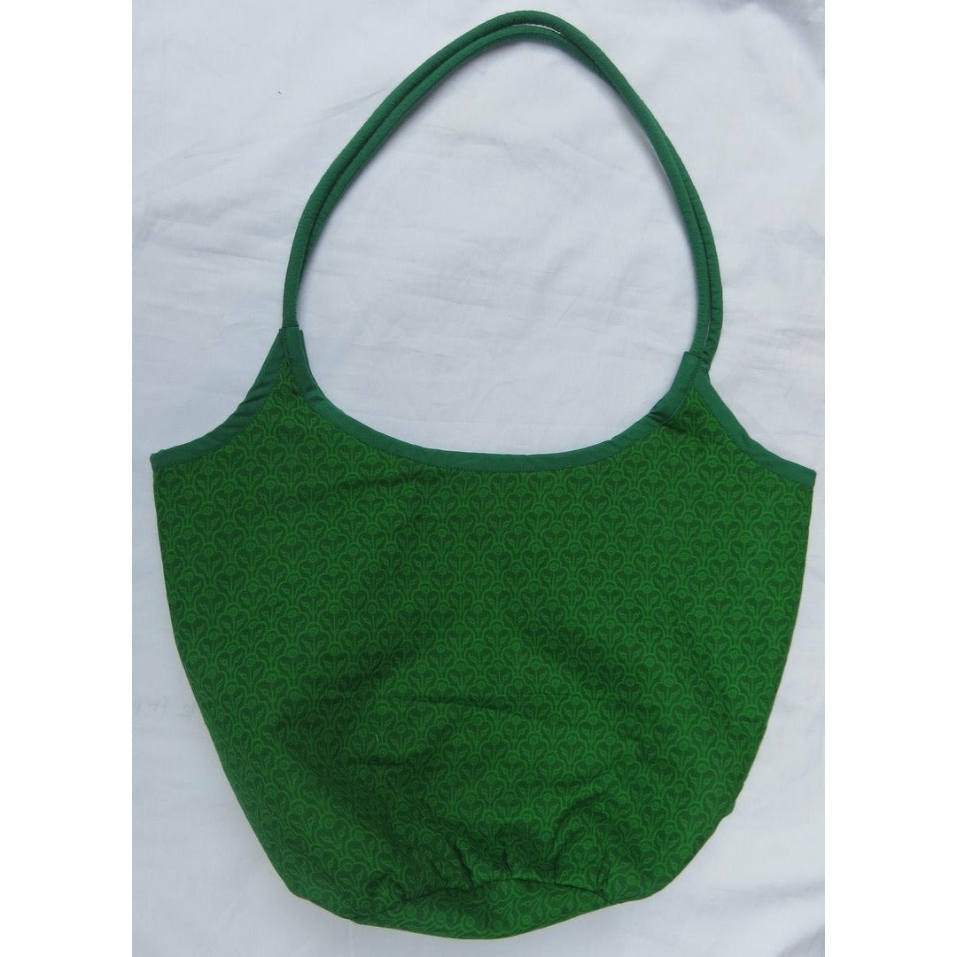 Hermoso bolso de hombro a mano hecha de algodón - Trade justo 3 diseños