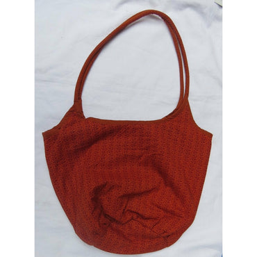 Beautiful hand -sewn shoulder bag made of cotton - fair trade 3 designs
