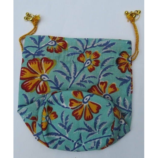 Kleiner Beutel mit Glöckchen - fair-trade
