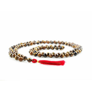 Tiger Eye Mala for clarity and protection