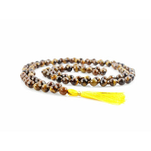 Tiger Eye Mala for clarity and protection