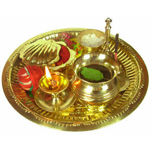 Puja Thali - brass