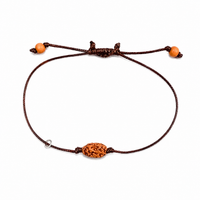 Rudraksha de 2-ojo (Java) para la unidad, amor incondicional y armonía