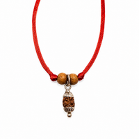 Rudraksha de 2-ojo (Java) para la unidad, amor incondicional y armonía