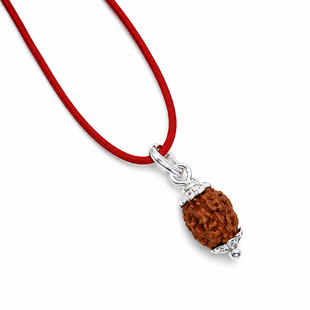 Rudraksha (Java) à 3 yeux (Java) et équilibré le feu intérieur