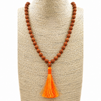 5-ojo Rudraksha-mala-para agentes de equilibrio y potencia