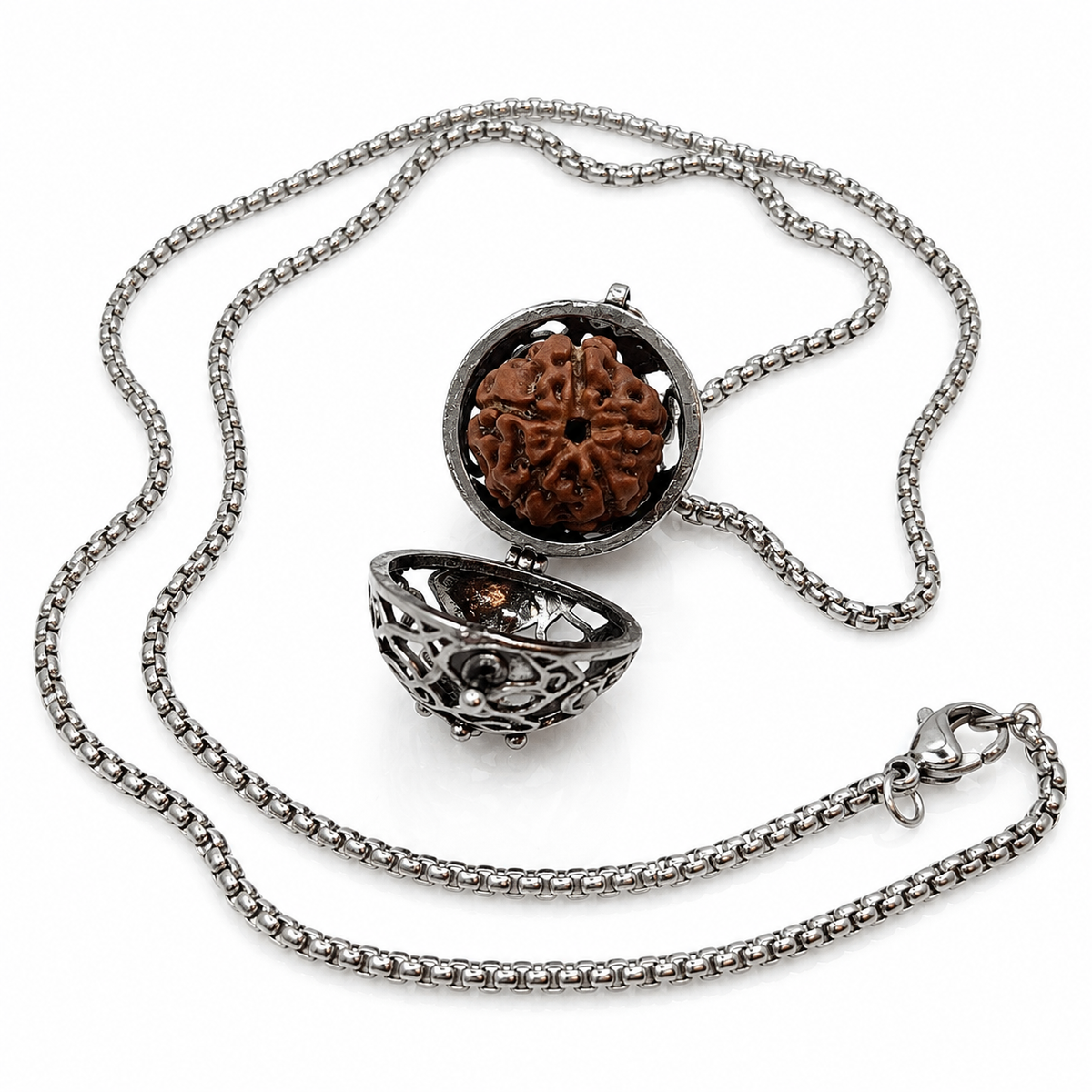 5 -eyes Rudraksha (Java) - balances the five elements