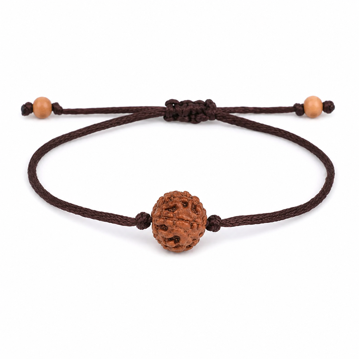 6-Eyes Ruddraksha (Java)-aumenta la confianza, la fuerza de voluntad y protege contra el dolor secular