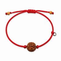 6-Eyes Ruddraksha (Java)-aumenta la confianza, la fuerza de voluntad y protege contra el dolor secular