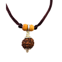 6-Eyes Ruddraksha (Java)-aumenta la confianza, la fuerza de voluntad y protege contra el dolor secular