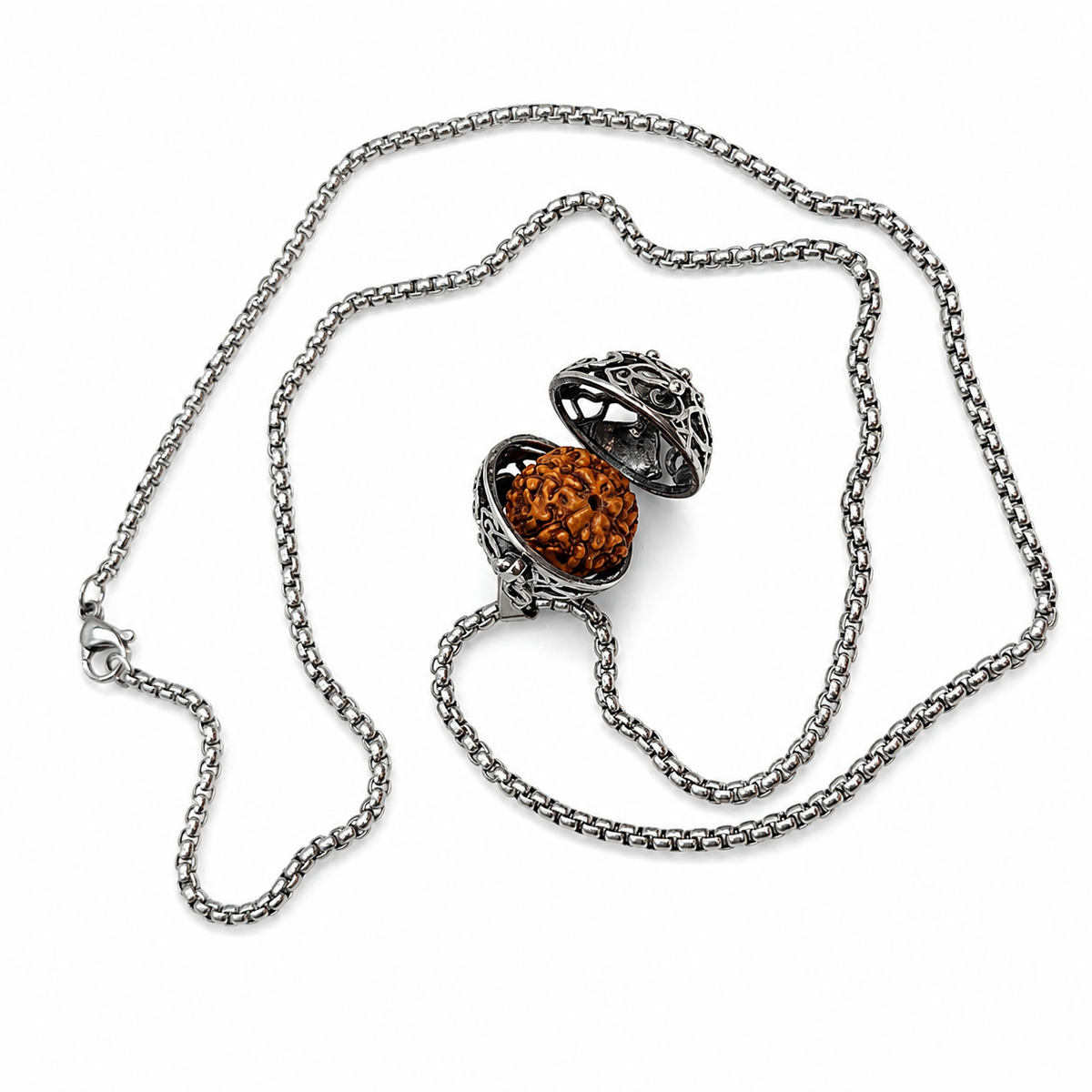6-eyes ruddraksha (Java)-increases trust, willpower and protects against secular grief