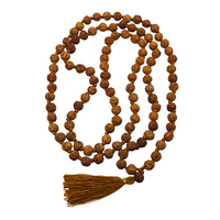 Rudraksha-Lakshmi-Mala de 7 o-ojo para más plenitud, riqueza y ligereza