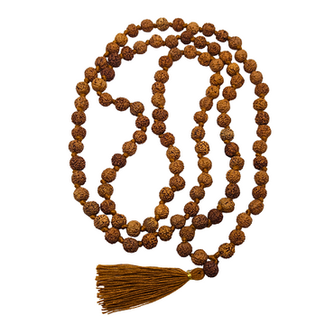 Rudraksha-Lakshmi-Mala de 7 o-ojo para más plenitud, riqueza y ligereza