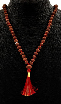 9-eyes rudraksha-mala for activating internal strength