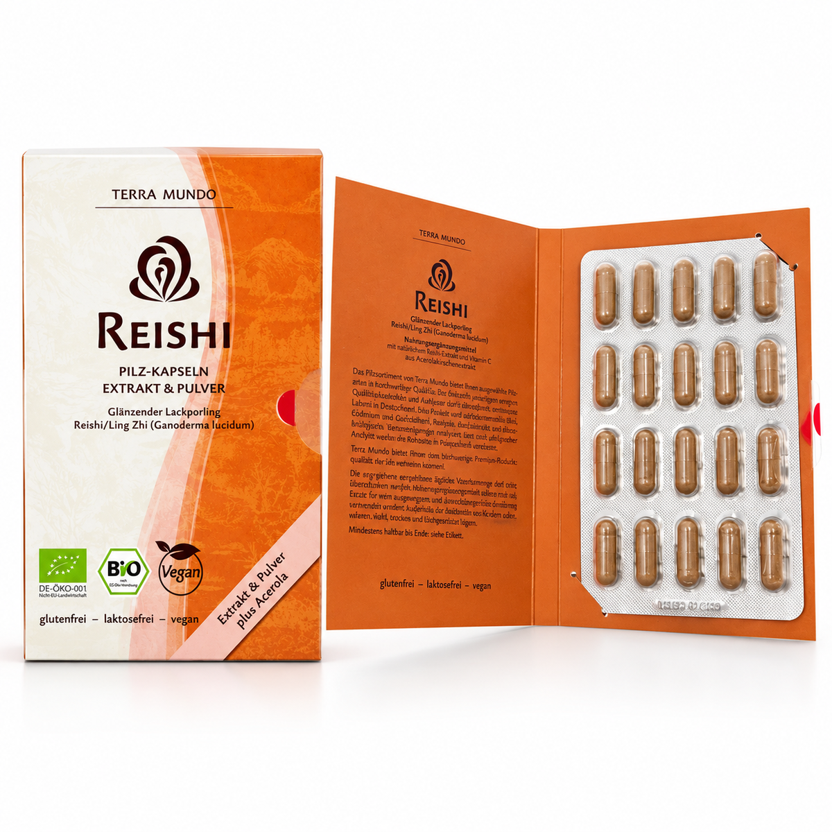 Bio Reishi – Hochwertiger Vitalpilz mit natürlichem Vitamin C
