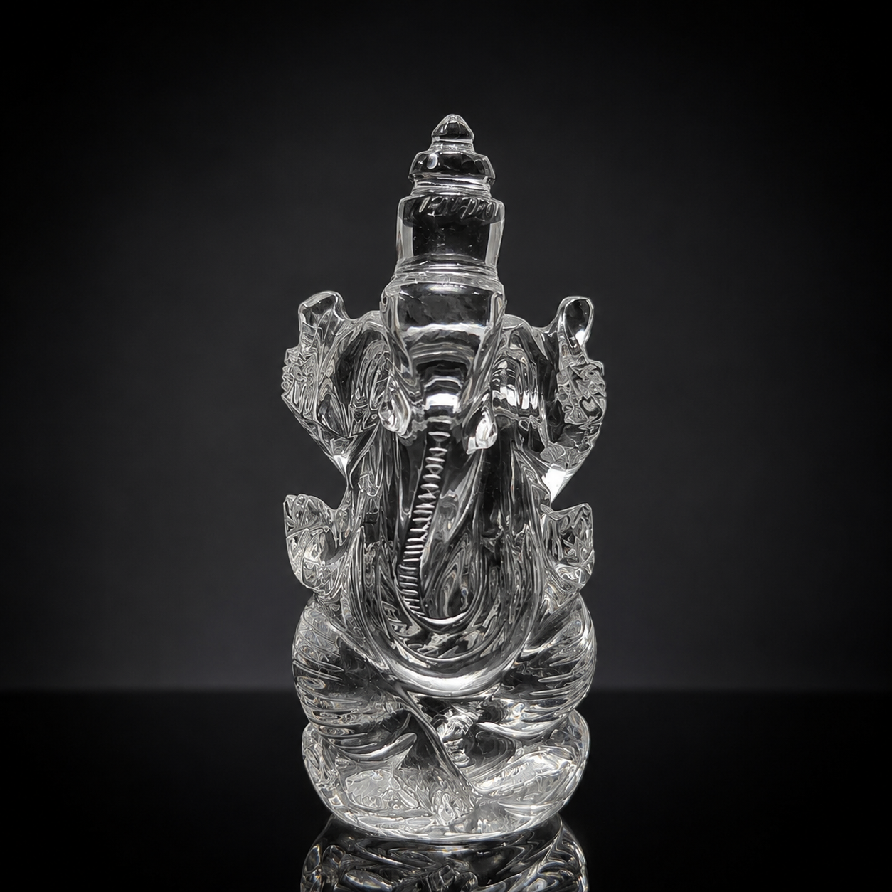 Bergkristall Ganesha – Symbol für Weisheit und Neubeginn
