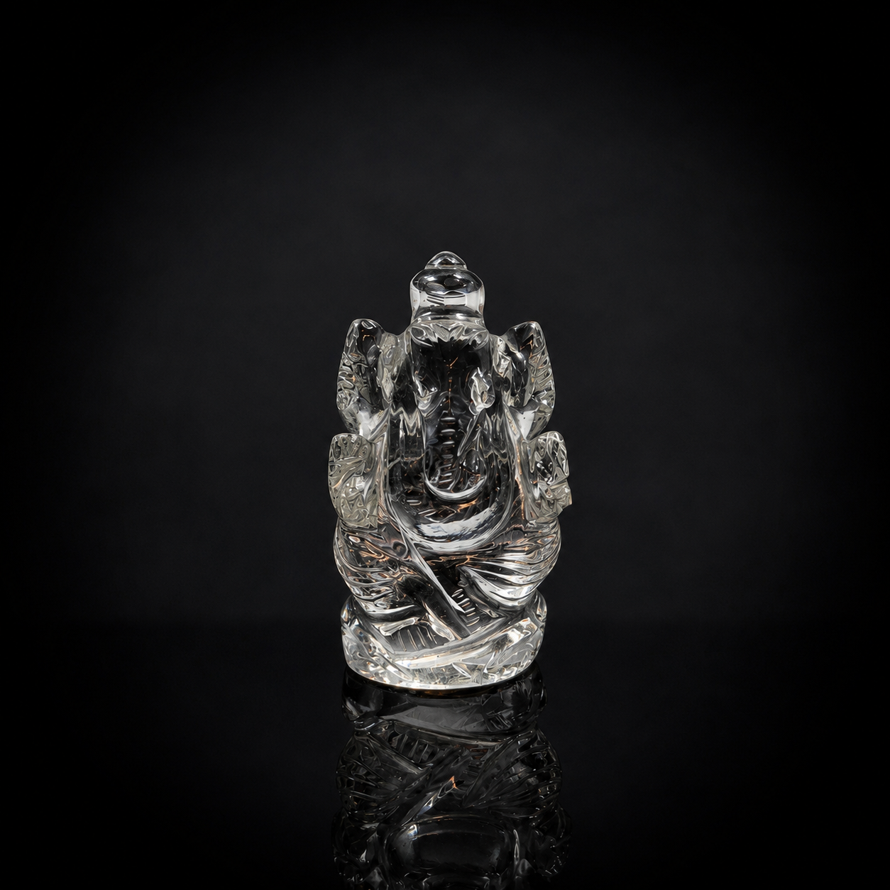 Bergkristall Ganesha – Symbol für Weisheit und Neubeginn