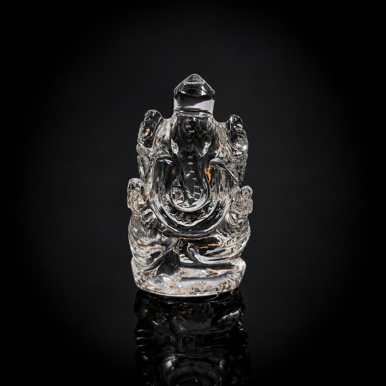 Bergkristall Ganesha – Symbol für Weisheit und Neubeginn