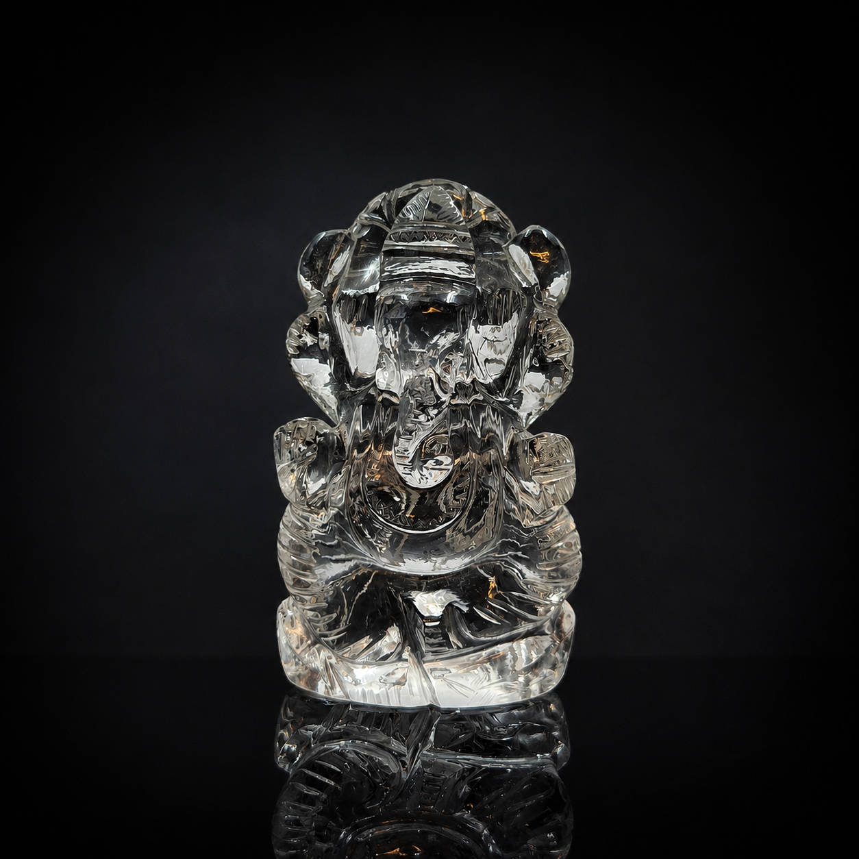 Bergkristall Ganesha – Symbol für Weisheit und Neubeginn