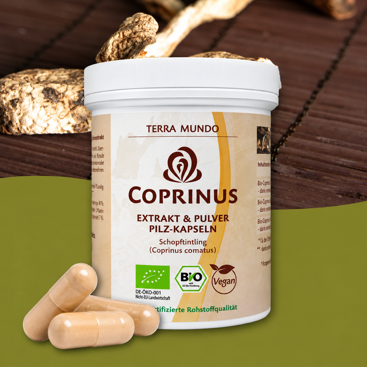 Bio Coprinus – Hochwertiger Vitalpilz mit natürlichem Vitamin C