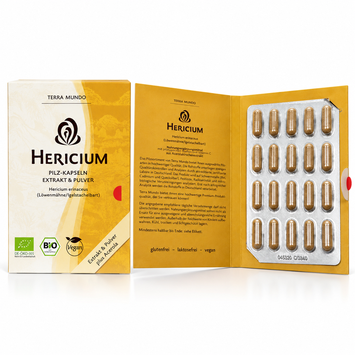 Bio Hericium – Hochwertiger Vitalpilz mit natürlichem Vitamin C