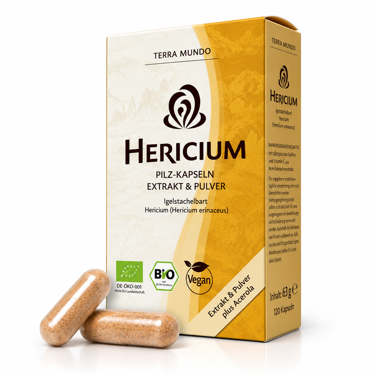 Bio Hericium – Hochwertiger Vitalpilz mit natürlichem Vitamin C