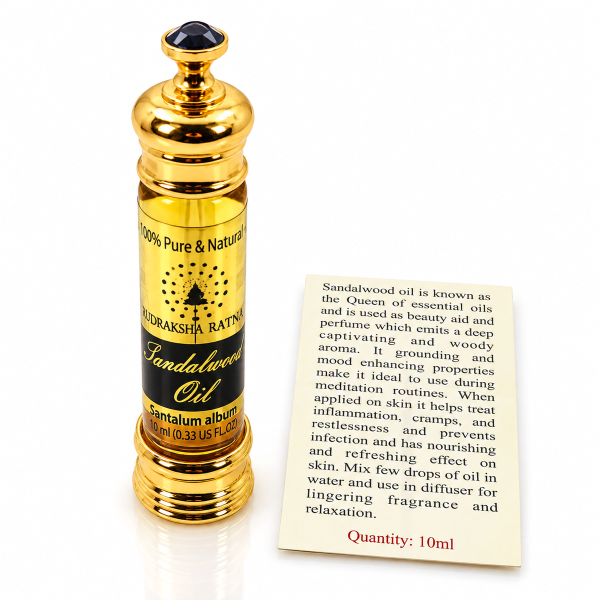 Aceite de madera de sandalia preciosa de Mysore