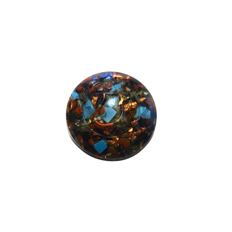 Talismán de orgonita Ø 2 cm