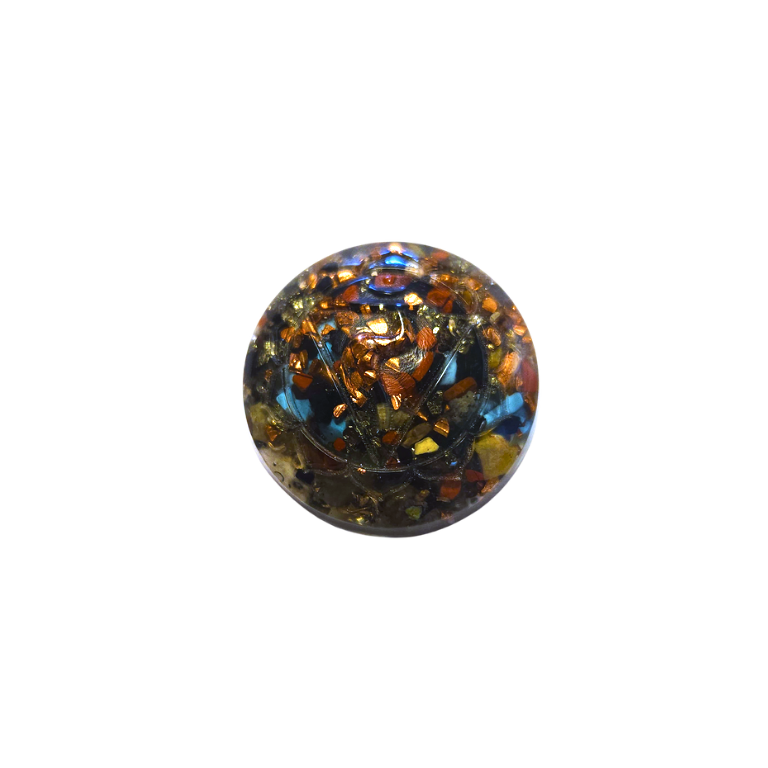 Talismán de orgonita Ø 2 cm