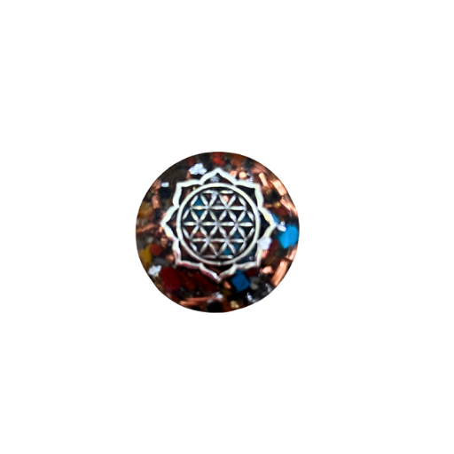 Orgonite talisman Ø 3 cm