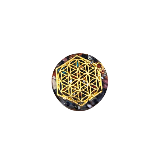 Orgonite talisman Ø 3 cm