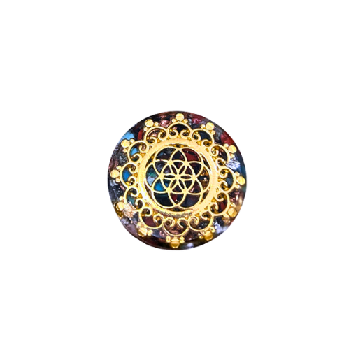 Orgonite talisman Ø 3 cm