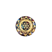 Orgonite talisman Ø 3 cm