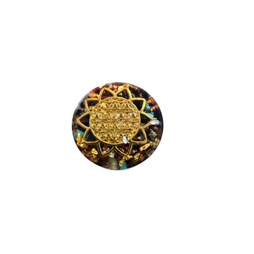 Orgonite talisman Ø 3 cm