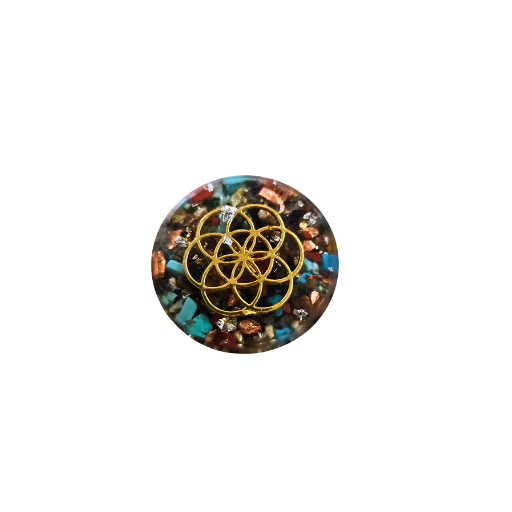 Orgonite talisman Ø 3 cm