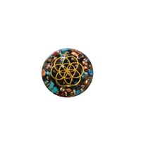 Orgonite talisman Ø 3 cm