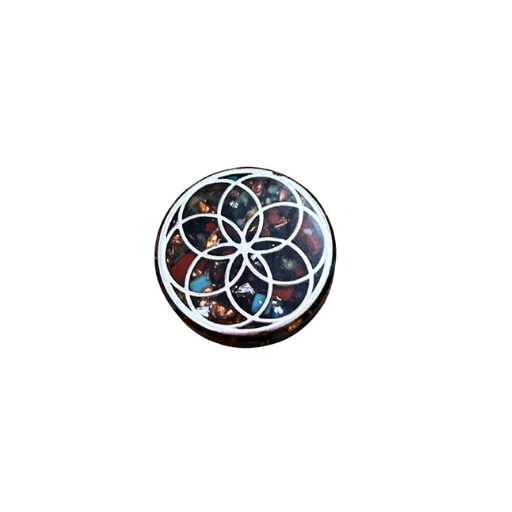 Orgonite talisman Ø 3 cm