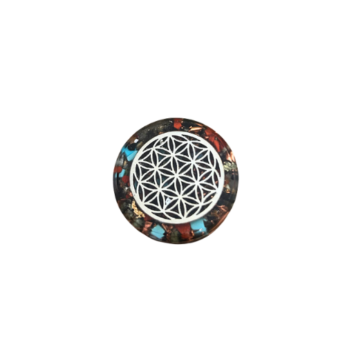 Orgonite talisman Ø 3 cm