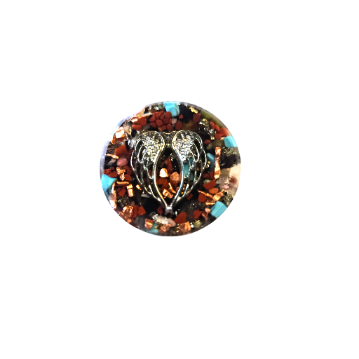 Orgonite talisman Ø 3 cm