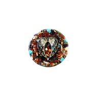 Orgonite talisman Ø 3 cm
