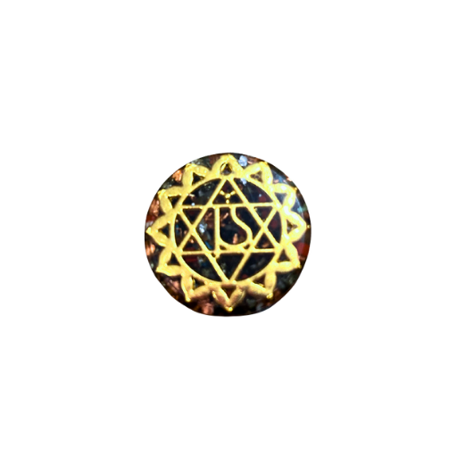 Orgonite talisman Ø 3 cm
